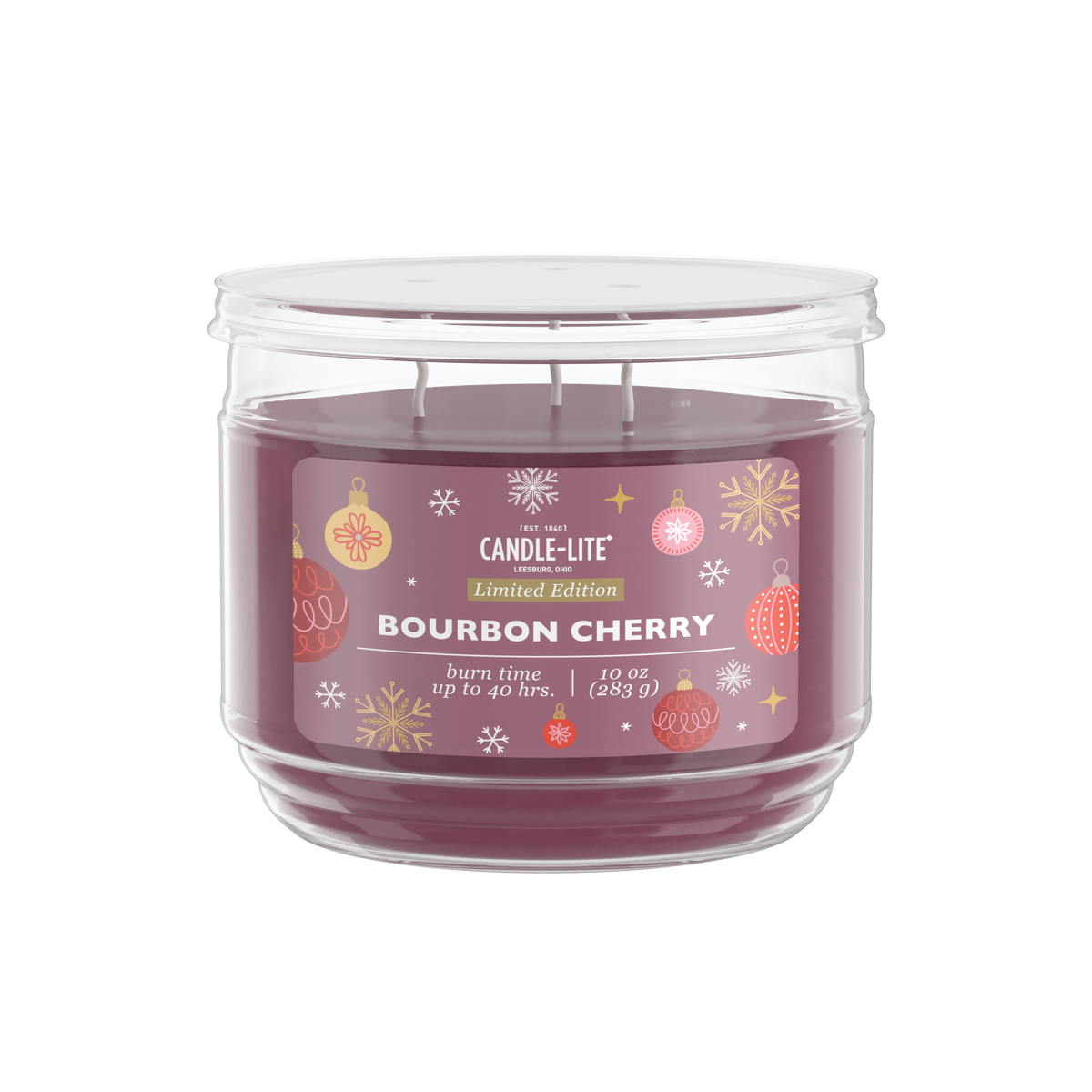 Bourbon Cherry 10oz Jar Candle – Candle-lite Company