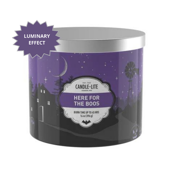 Here For The Boos 3-wick 14oz Jar Candle Product Image 1