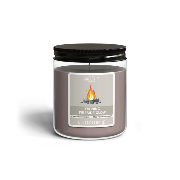 Evening Fireside Glow 6.5oz Jar Candle Product Image 1