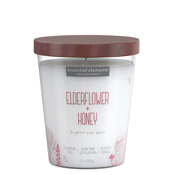 Elderflower & Honey 9oz Jar Candle Product Image 1