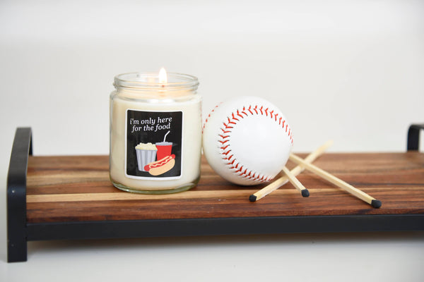 Here For The Ball Park Food 7oz Jar Candle Product Image 3