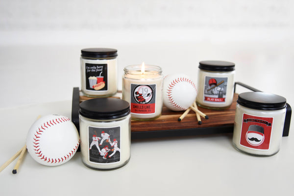 Here For The Ball Park Food 7oz Jar Candle Product Image 4
