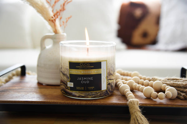 Jasmine Oud Wooden-Wick 14oz Jar Candle Product Image 5