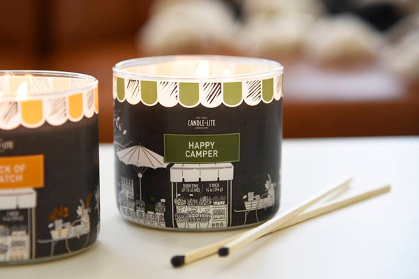 Happy Camper 3-wick 14oz Jar Candle Product Image 5
