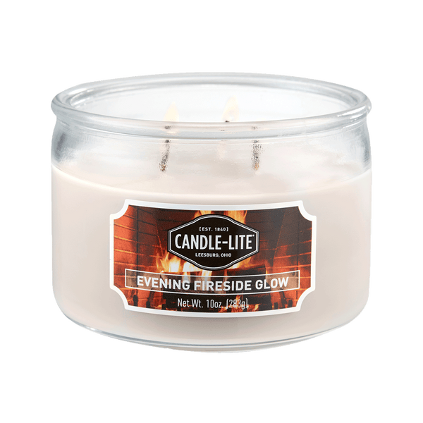 Evening Fireside Glow 3-wick 10oz Jar Candle Product Image 4