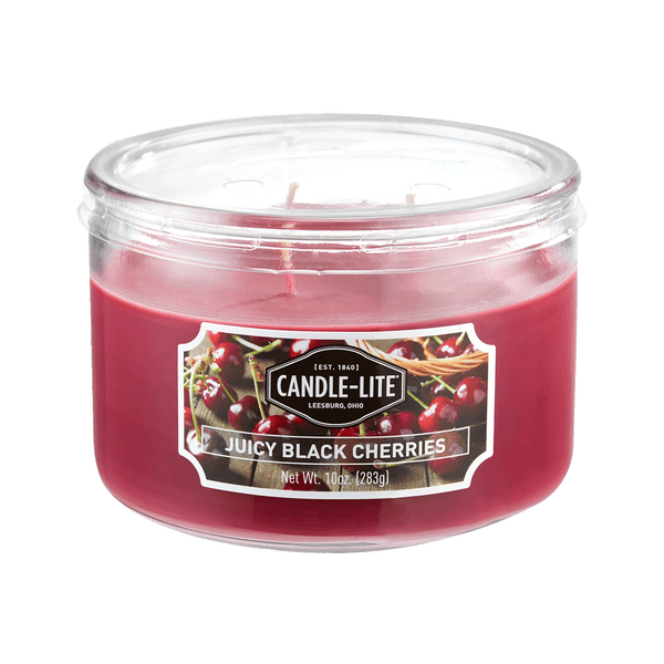 Juicy Black Cherries 3-wick 10oz Jar Candle Product Image 1