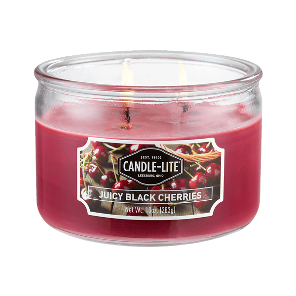 Juicy Black Cherries 3-wick 10oz Jar Candle Product Image 2
