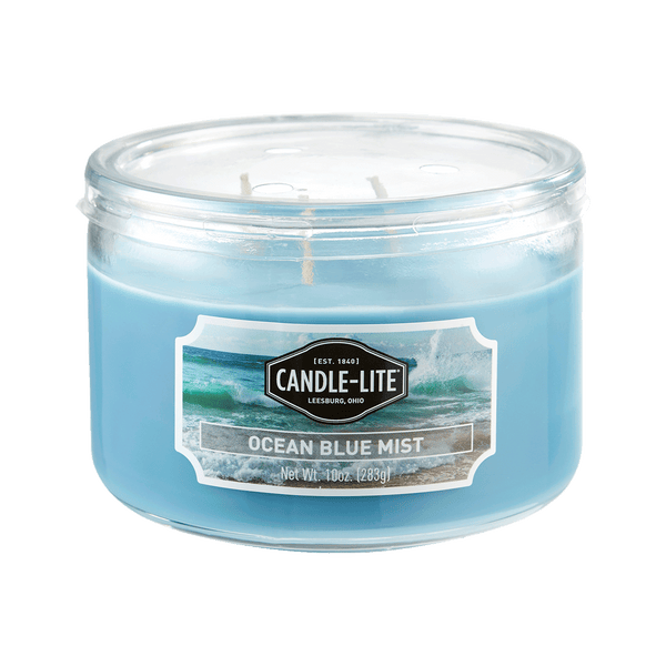 Ocean Blue Mist 3-wick 10oz Jar Candle Product Image 1