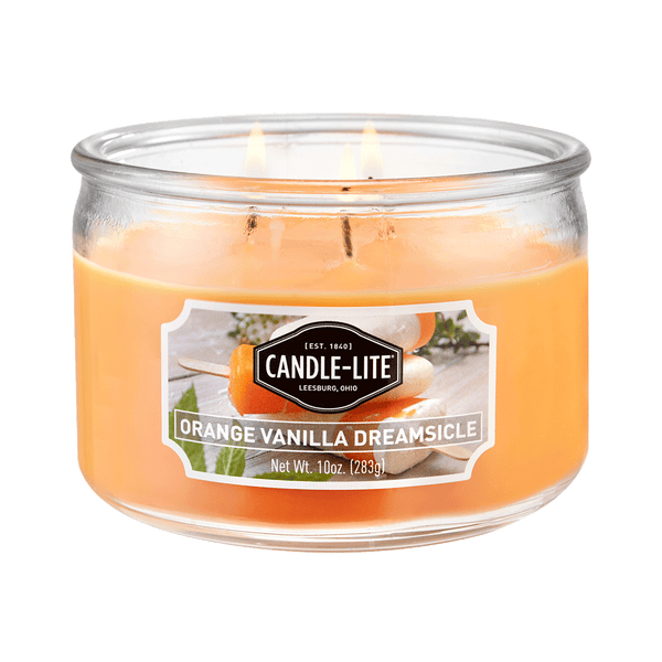 Orange Vanilla Dreamsicle 3-wick 10oz Jar Candle Product Image 4
