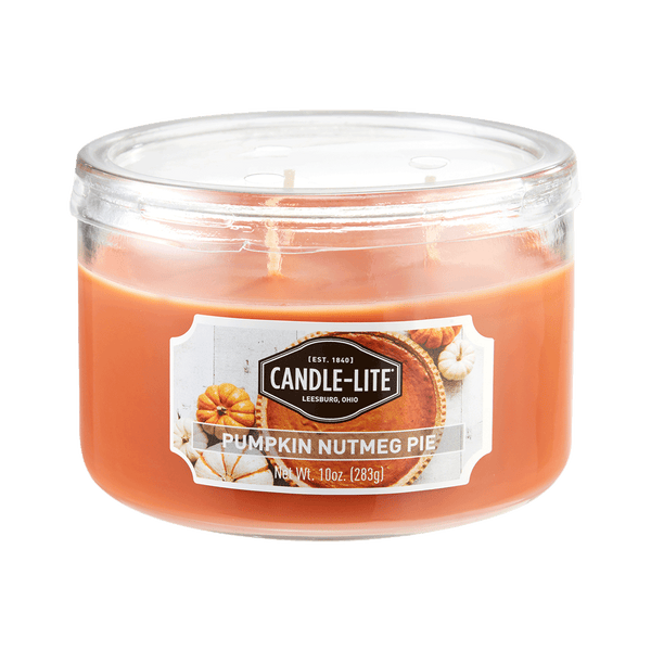 Pumpkin Nutmeg Pie 3-wick 10oz Jar Candle Product Image 1