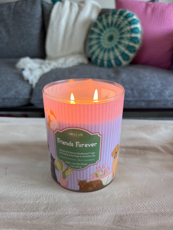 Friends Furever 2-wick 17oz Jar Candle Product Image 6