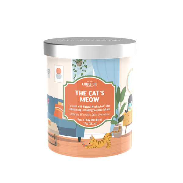 The Cat's Meow 2-wick 17oz Jar Candle Product Image 2