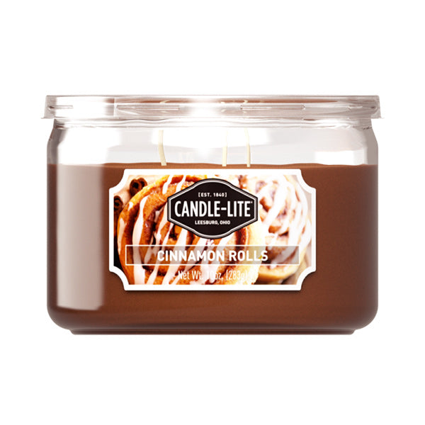 Cinnamon Rolls 3-wick 10oz Jar Candle Product Image 2