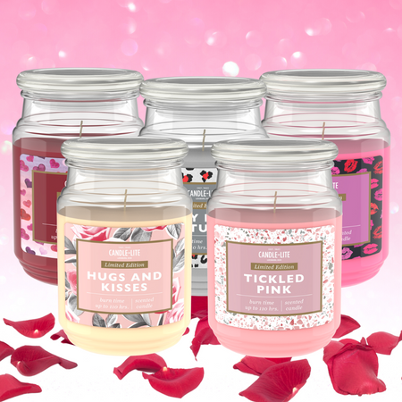 Valentine's Day Candle Collection