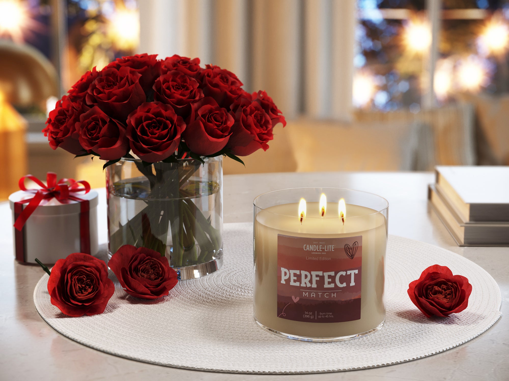 Perfect Match 3-wick 14oz Jar Candle – Candle-lite Company