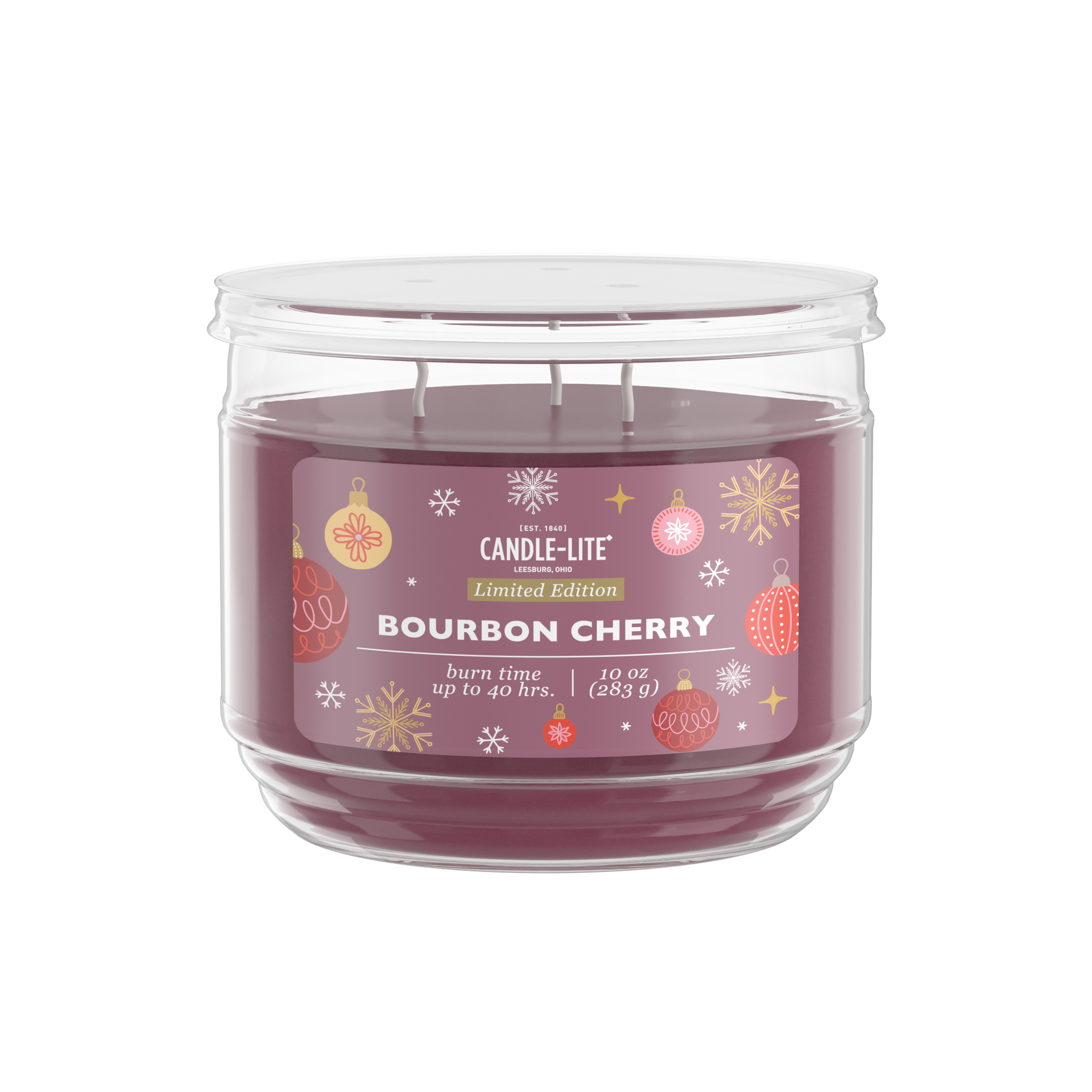 Bourbon Cherry 10oz Jar Candle – Candle-lite Company