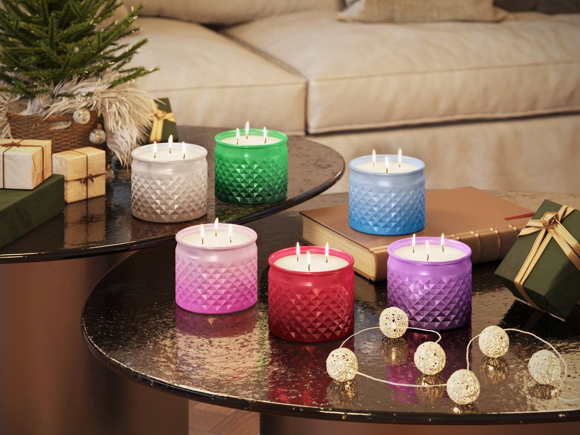 Santa's Cookies 10oz Diamond Jar Candle – Candle-lite Company
