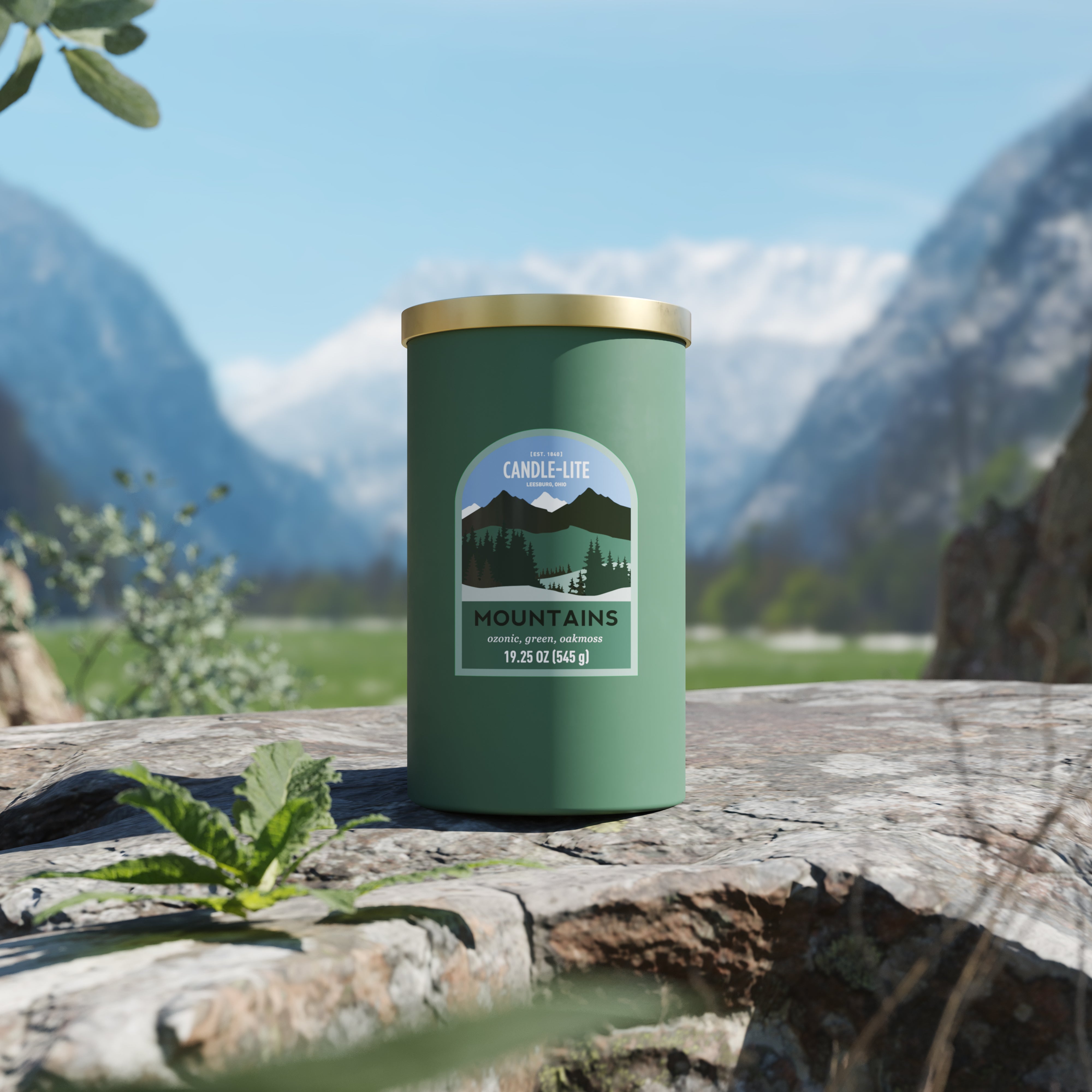 Mountains 19.25oz Jar Candle – Candle-lite Company
