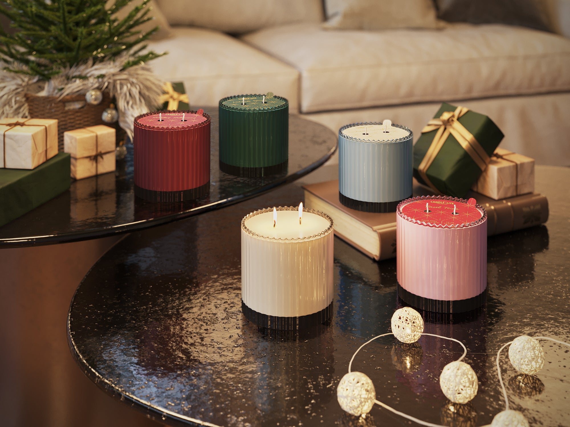 North Pole Bakery 12oz Geo Jar Candle – Candle-lite Company