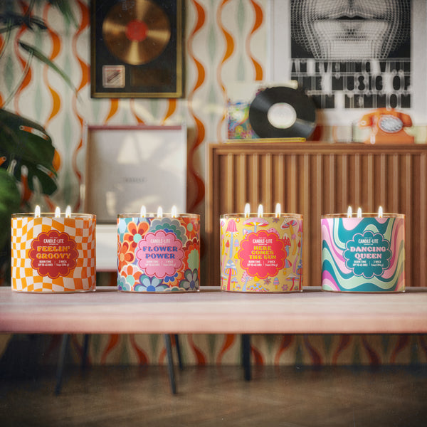 Flower Power 3-wick 14oz Jar Candle Product Image 5