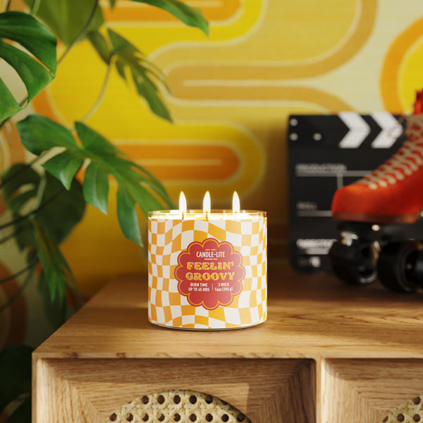 Feelin' Groovy 3-wick 14oz Jar Candle Product Image 3