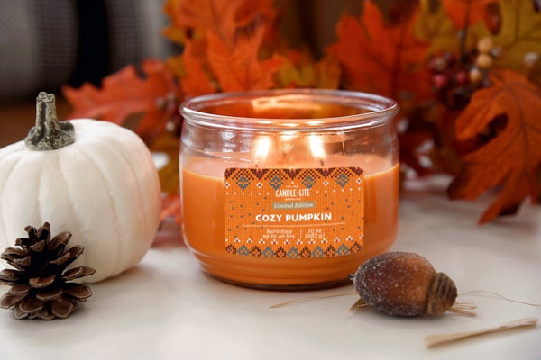 Cozy Pumpkin 3-wick 10oz Jar Candle Product Image 2