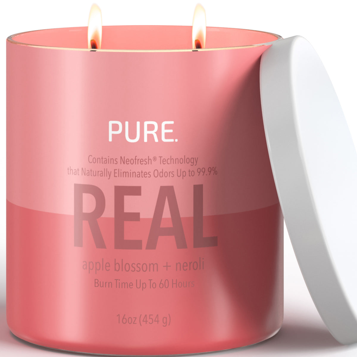 Pure REAL Apple Blossom + Neroli Candle (16 oz)