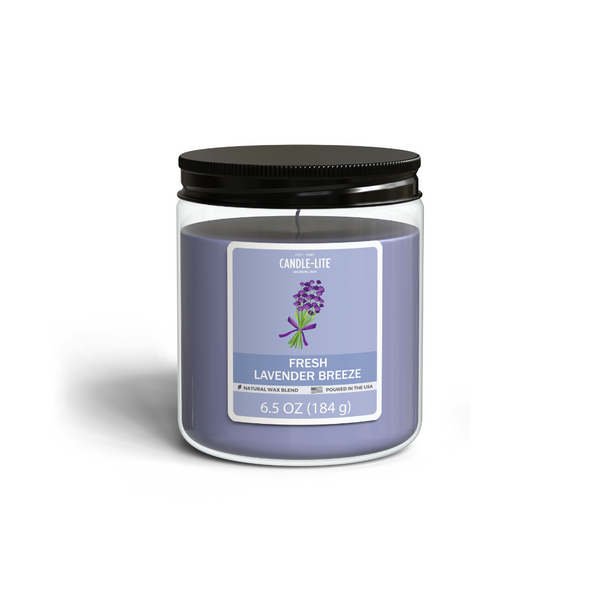 Fresh Lavender Breeze 6.5oz Jar Candle Product Image 1