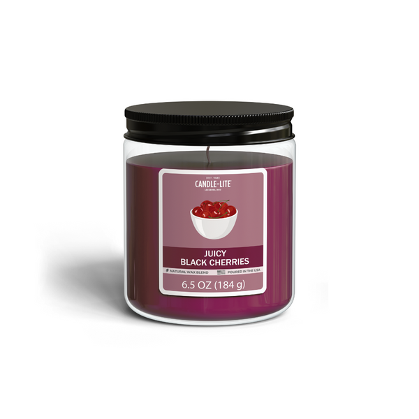 Juicy Black Cherries 6.5oz Jar Candle Product Image 1