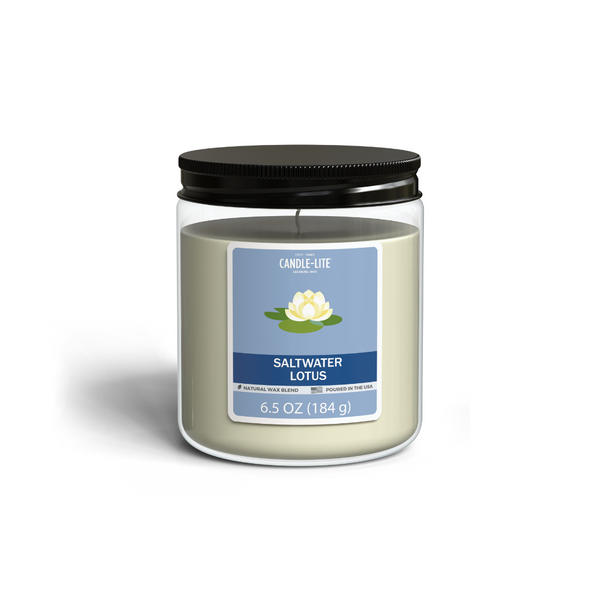 Saltwater Lotus 6.5oz Jar Candle Product Image 1