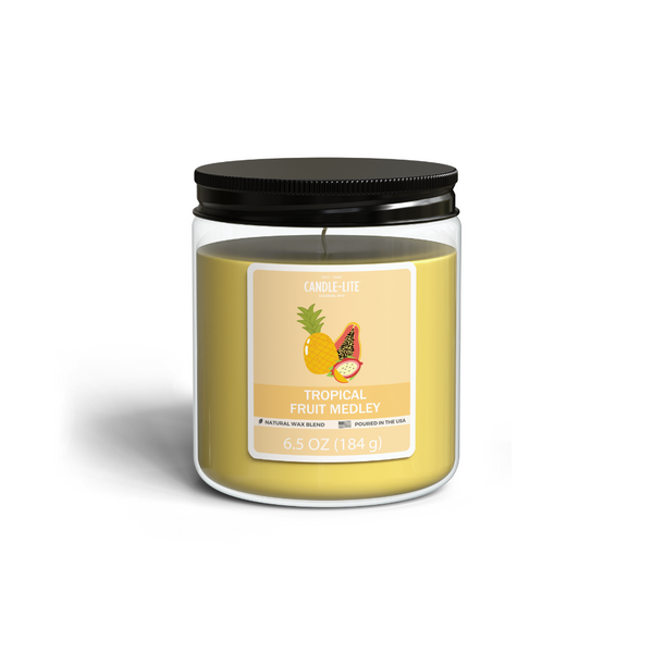 Tropical Fruit Medley 6.5oz Jar Candle Product Image 1