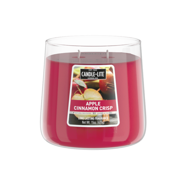 Apple Cinnamon Crisp 15oz 2-wick Jar Candle Product Image 1