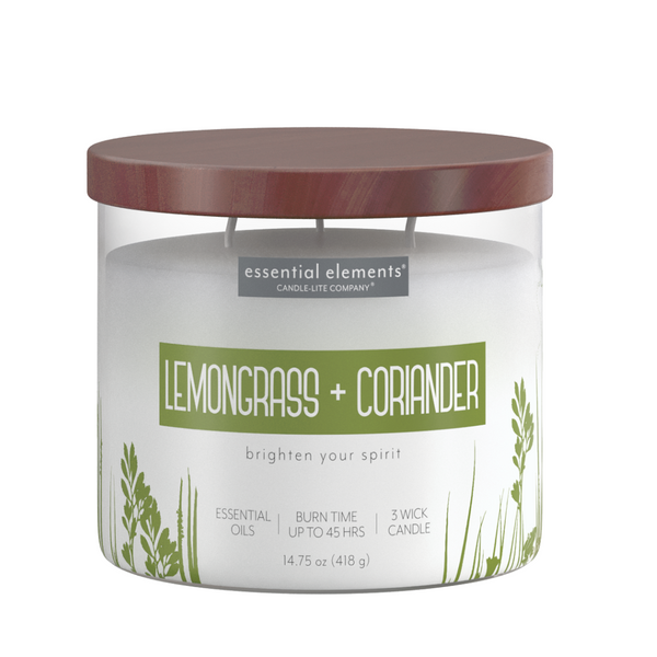Lemongrass & Coriander 3-wick 14.75oz Jar Candle Product Image 1