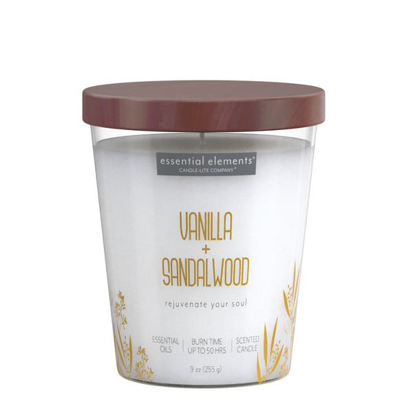 Vanilla & Sandalwood 9oz Jar Candle Product Image 1