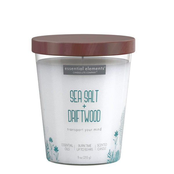Sea Salt & Driftwood 9oz Jar Candle Product Image 1