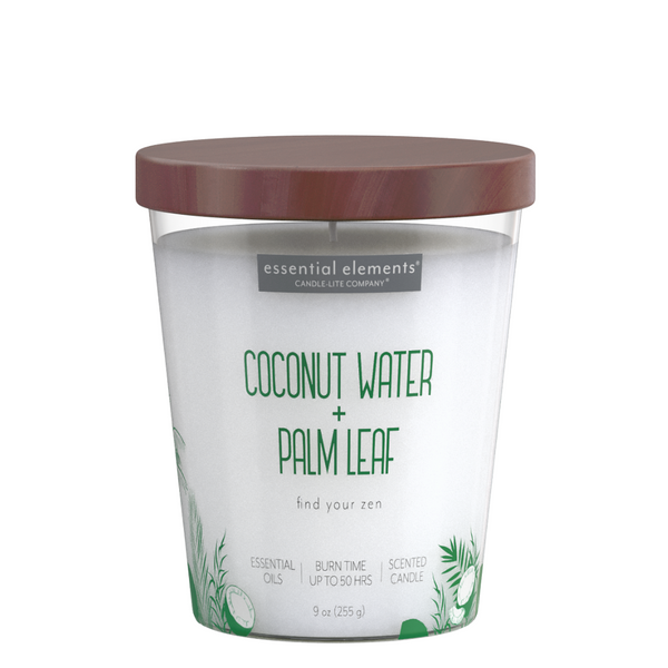 Coconut Water & Palm Leaf 9oz Jar Candle Product Image 1