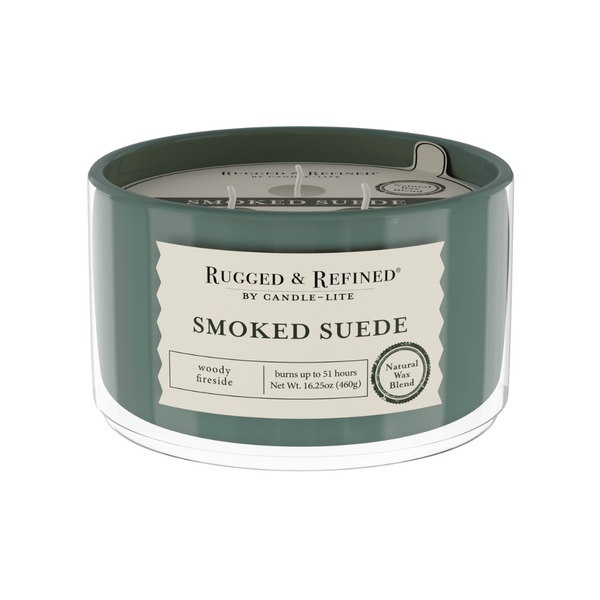 Smoked Suede 3-wick 16.25oz Jar Candle Product Image 1