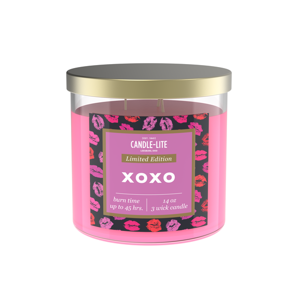 XOXO 3-wick 10oz Jar Candle Product Image 1