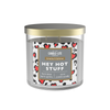 1 of Hey Hot Stuff 3-wick 14oz Jar Candle product images