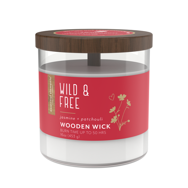Wild & Free Wooden-Wick 16oz Jar Candle Product Image 1