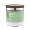 1 of Vibing & Thriving Wooden-Wick 16oz Jar Candle product images