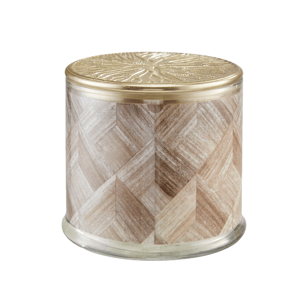 Leather Jacaranda Wooden-Wick 14oz Jar Candle Product Image 3