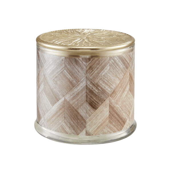 Leather Jacaranda Wooden-Wick 14oz Jar Candle Product Image 3