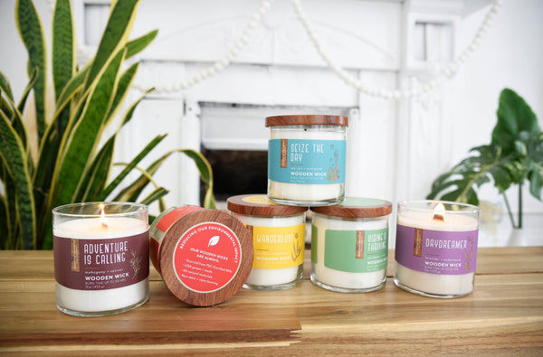 Adventure is Calling Wooden-Wick Jar Candle Product Image 5