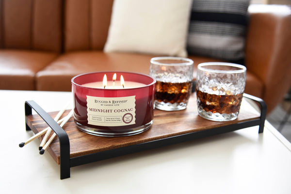 Midnight Cognac 3-wick 16.25oz Jar Candle Product Image 3