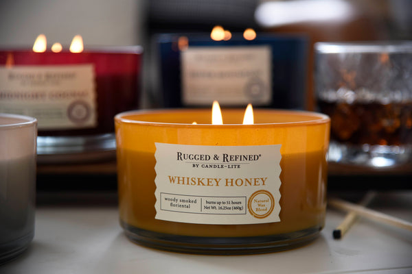 Whiskey Honey 3-wick 16.25oz Jar Candle Product Image 3