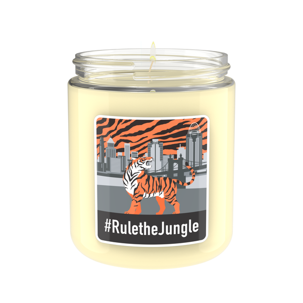 #RuletheJungle Single Wick Jar Candle Product Image 2