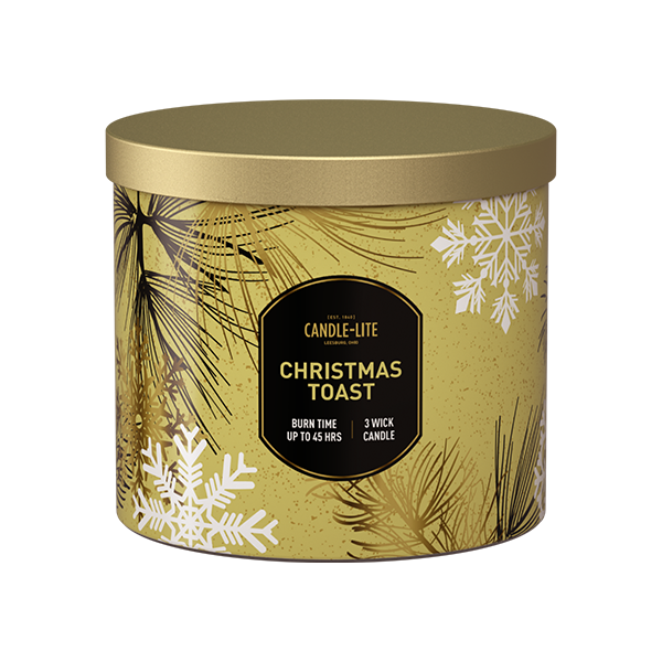 Christmas Toast 3-wick 14oz Jar Candle Product Image 1