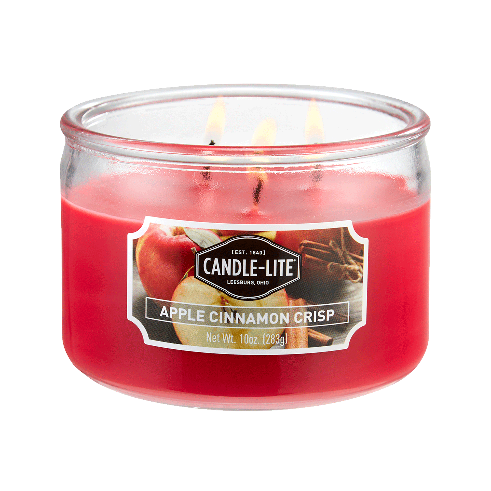 Apple on sale cinnamon candle