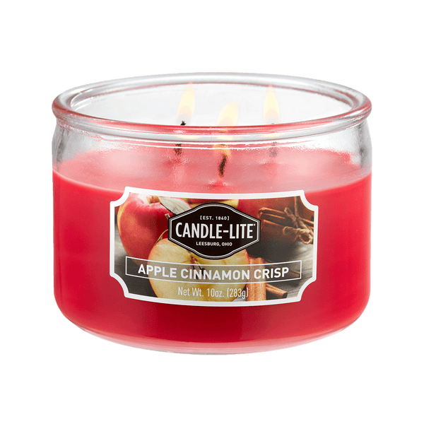 Apple Cinnamon Crisp 3-wick 10oz Jar Candle Product Image 2